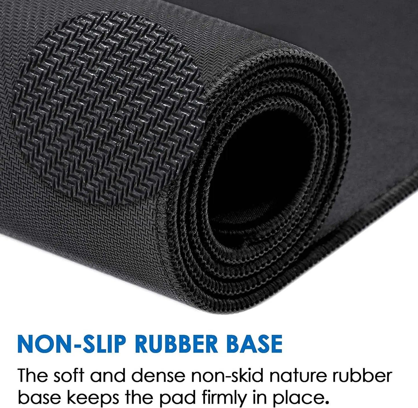 Tappetino Gaming XL da Scrivania – 900x400mm Superficie Morbida Antiscivolo