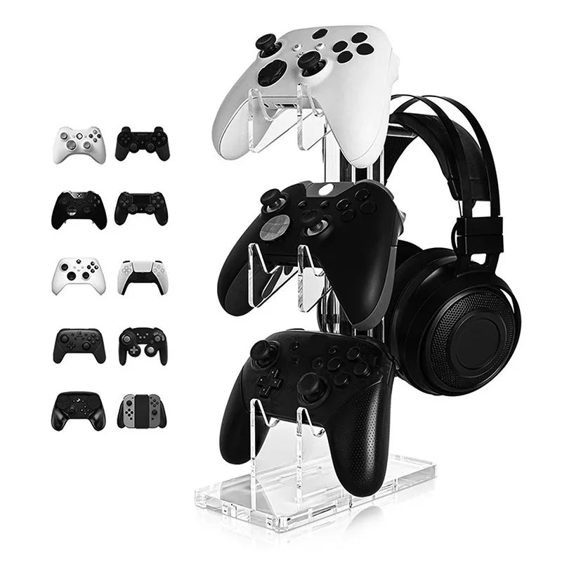 Stand Controller Gaming in Acrilico - Organizer PS5/Xbox