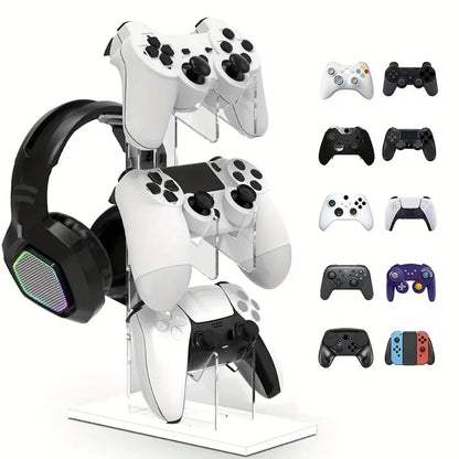 Stand Controller Gaming in Acrilico - Organizer PS5/Xbox