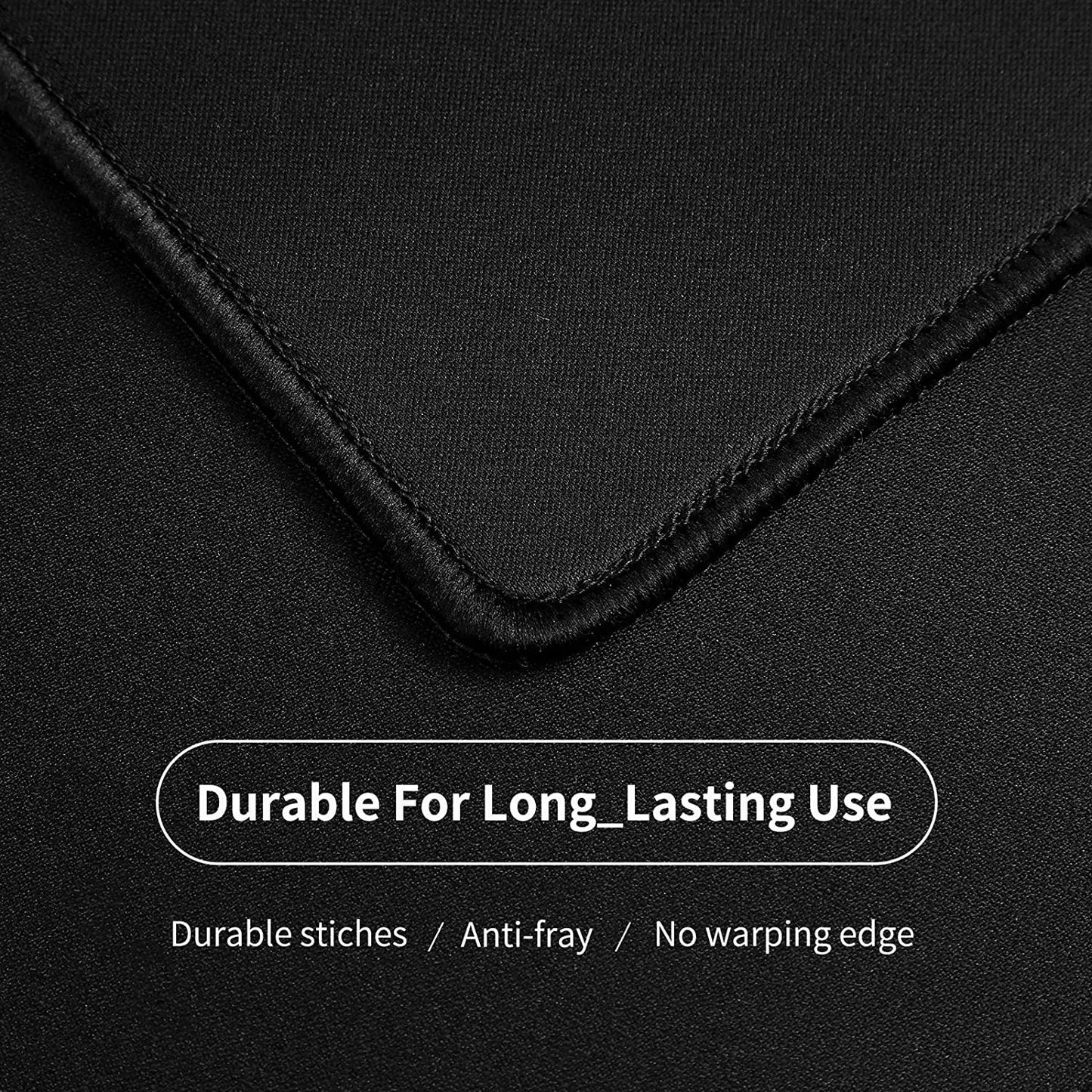 Tappetino Gaming XL da Scrivania – 900x400mm Superficie Morbida Antiscivolo