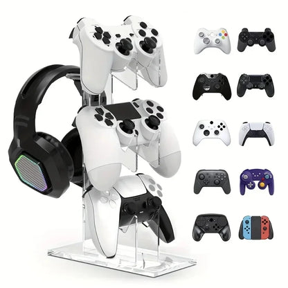 Stand Controller Gaming in Acrilico - Organizer PS5/Xbox